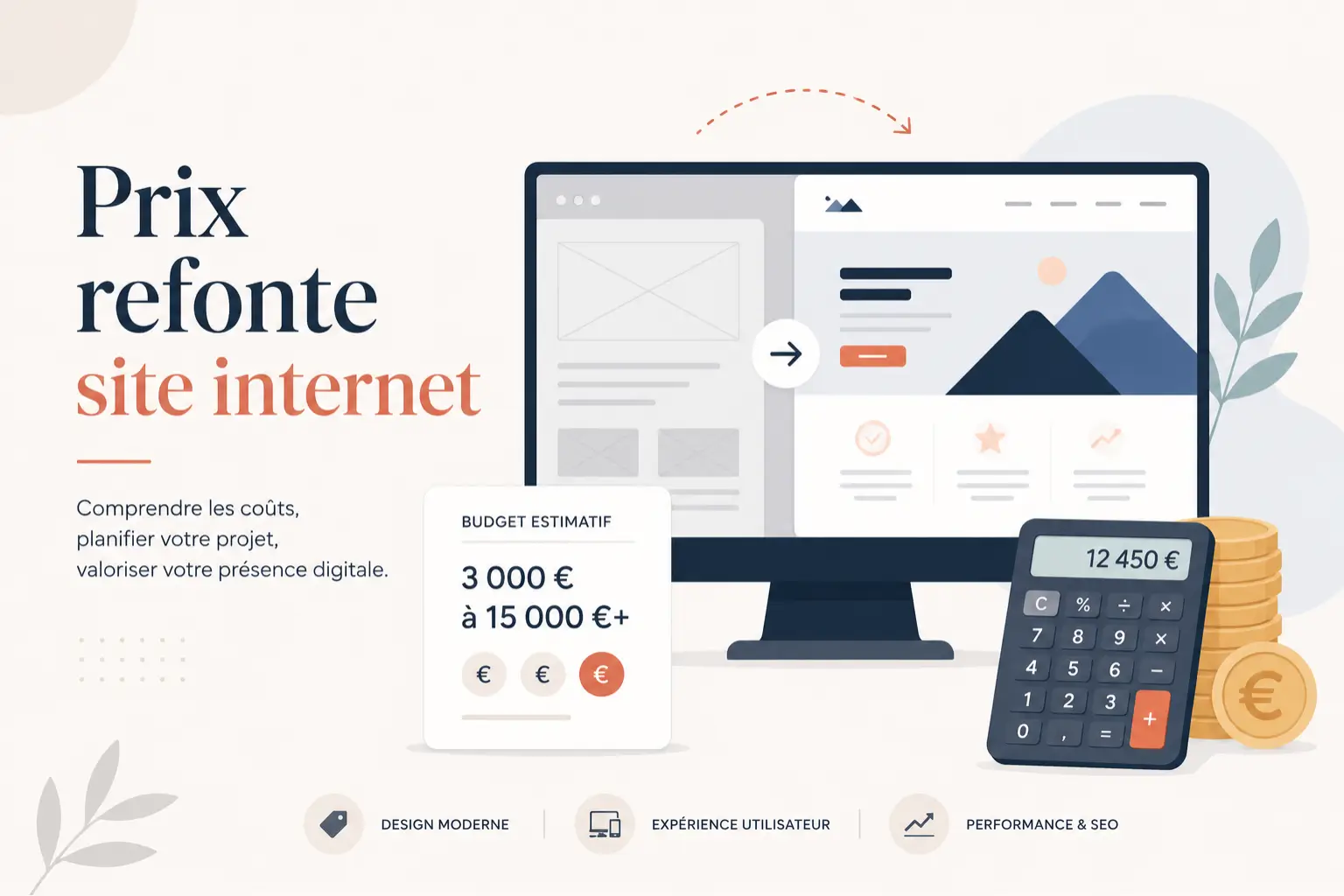 Prix refonte site internet