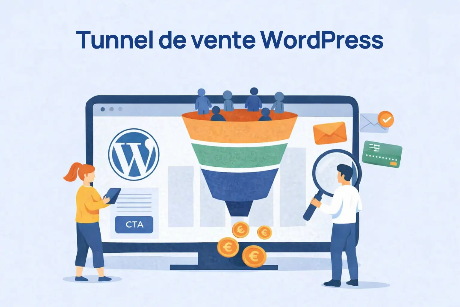 Tunnel de vente WordPress