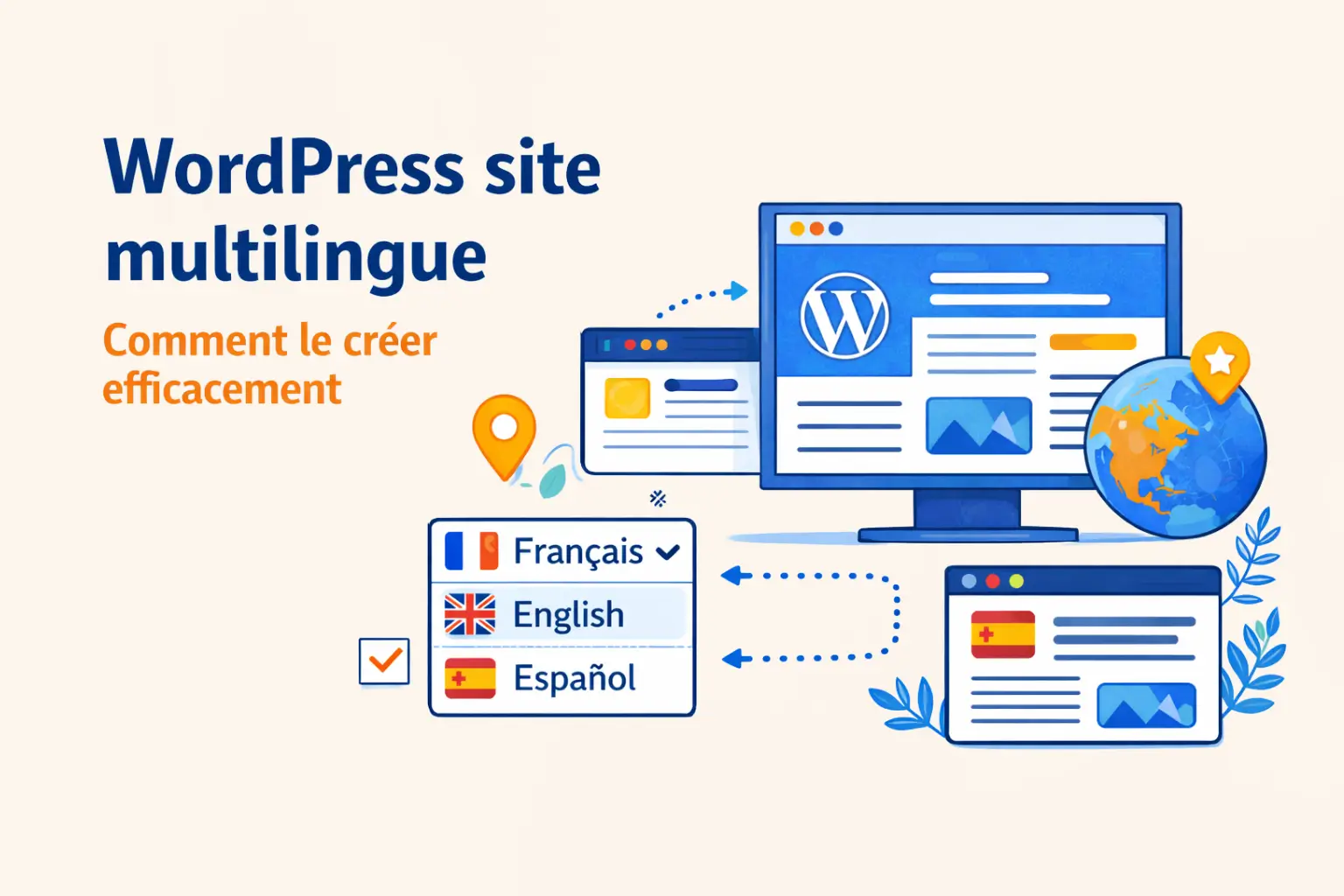WordPress site multilingue